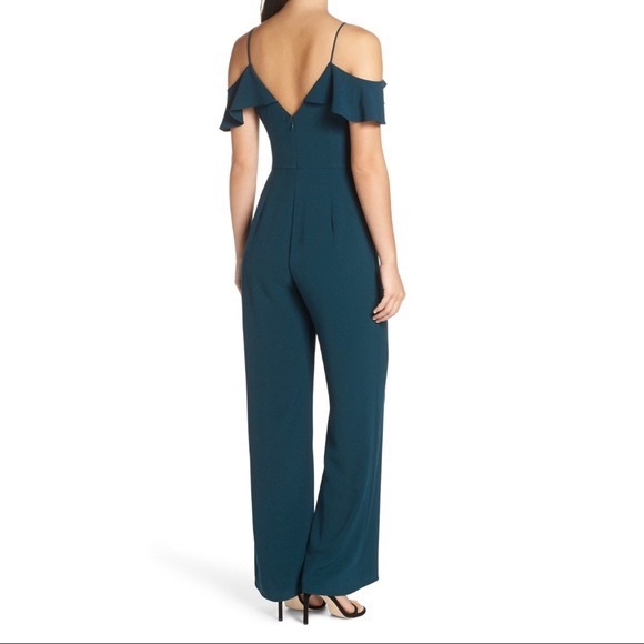 Charles Henry Flutter Sleeve Jumpsuit - Picture 3 of 4